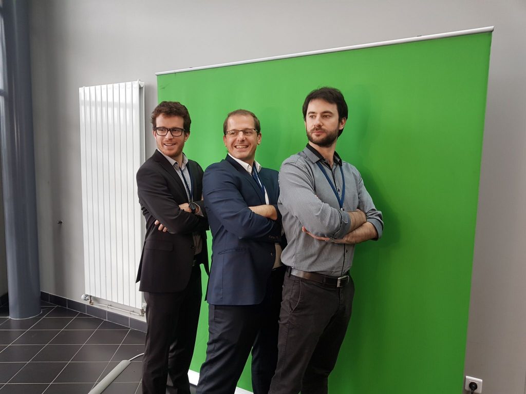 Animation fond vert pour l'Innovation's Day d'Angers organisé par le groupe Vinci