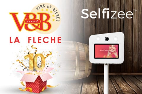 Animation borne photo selfie pour les 10 ans du VandB La Fleche