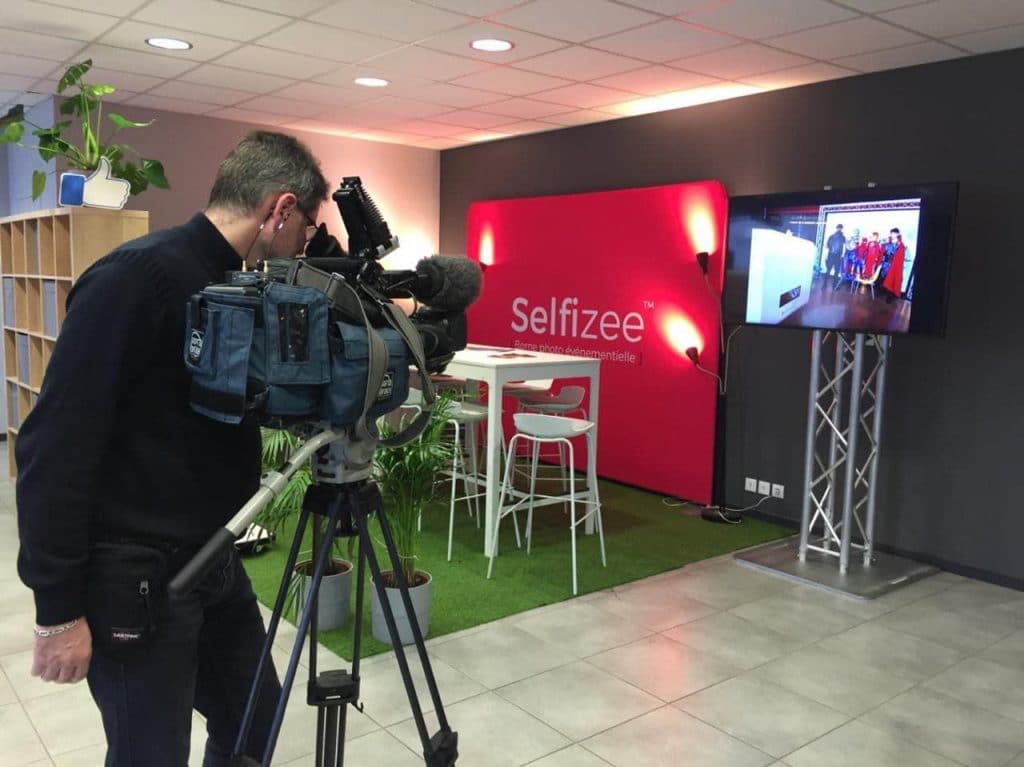 Reportage France 3 dans les locaux de Selfizee