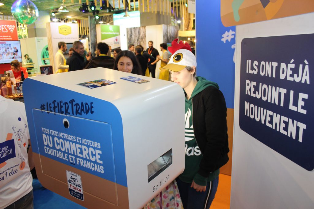 Fabricant de borne photo selfie au salon de l'agriculture de Paris