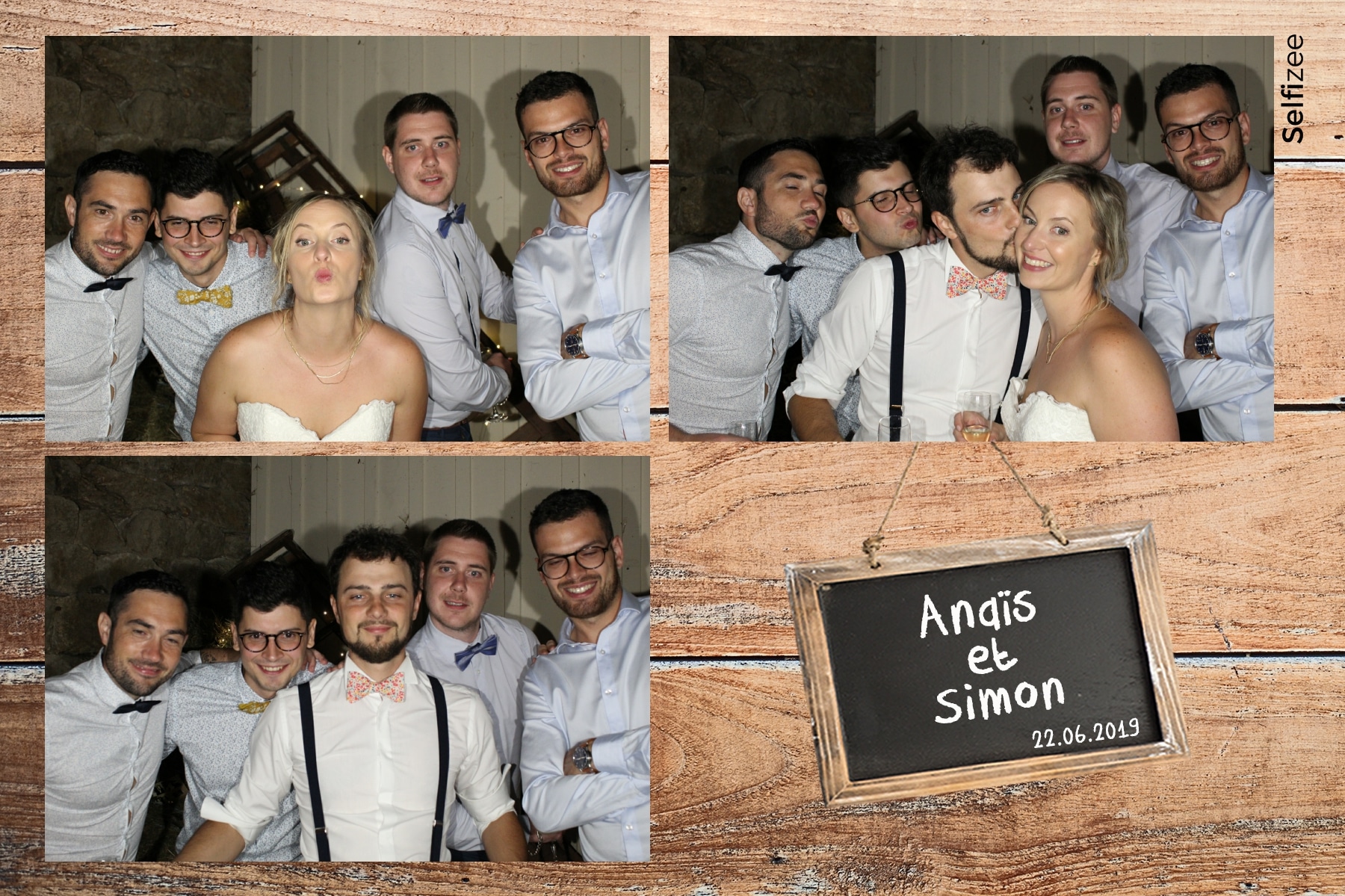 Location photobooth connecté pour animation fête mariage Lyon et dans le Rhône avec impressions photos immédiates