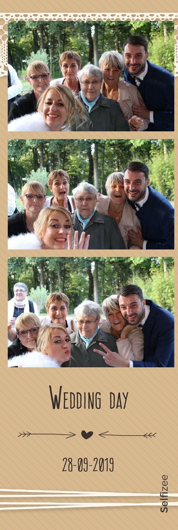 Selfie mariage animation photobooth avec imprimante photos à Redon et en Ille et Vilaine