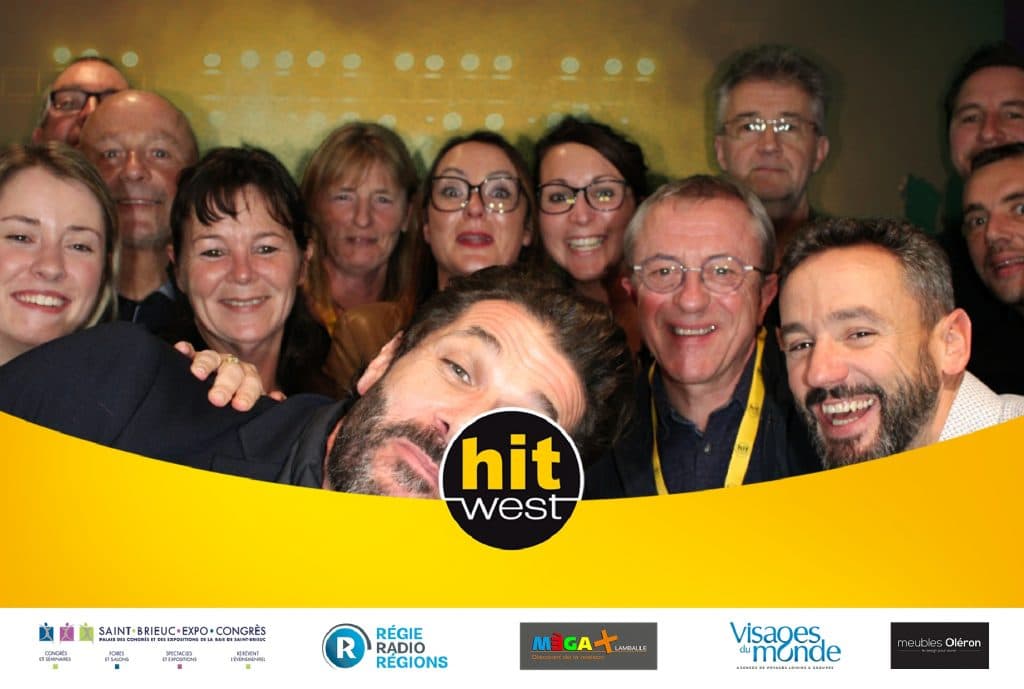 Animation photobooth pour le concert Hit West à Saint-Brieuc en octobre 2019