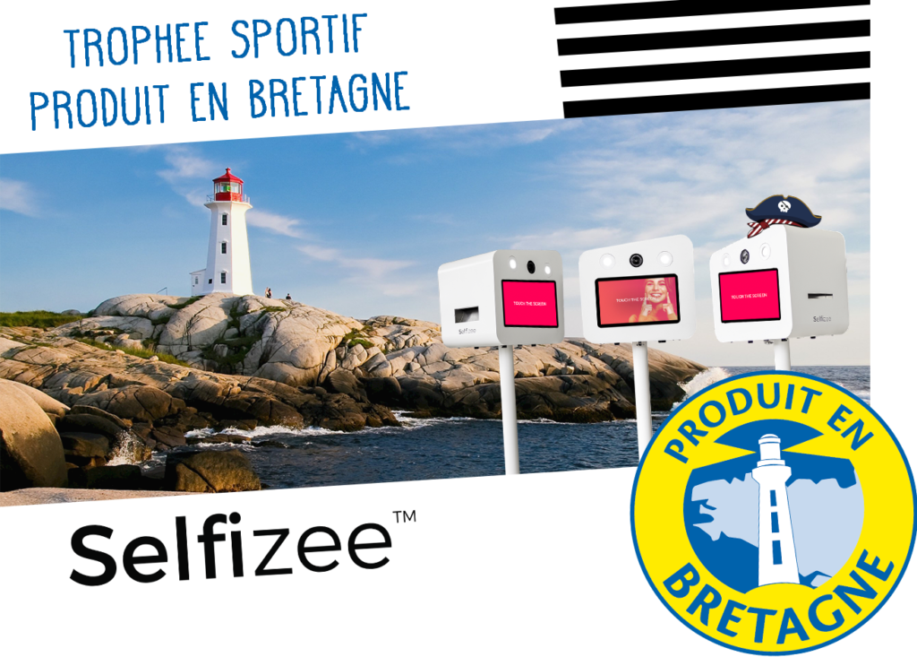 3 bornes photo selfie pour animer le trophée sportif Produit en Bretagne à Saint-Malo (35), Bretagne