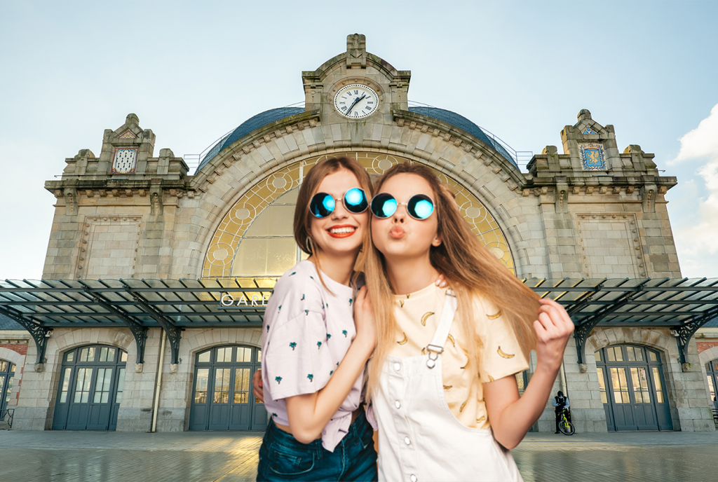 Photo format paysage de l'une des plus belles gare de France 