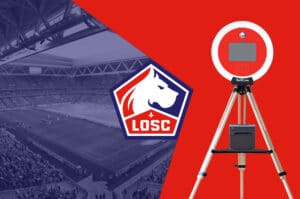 Borne photo Spherik pour le club de foot du LOSC