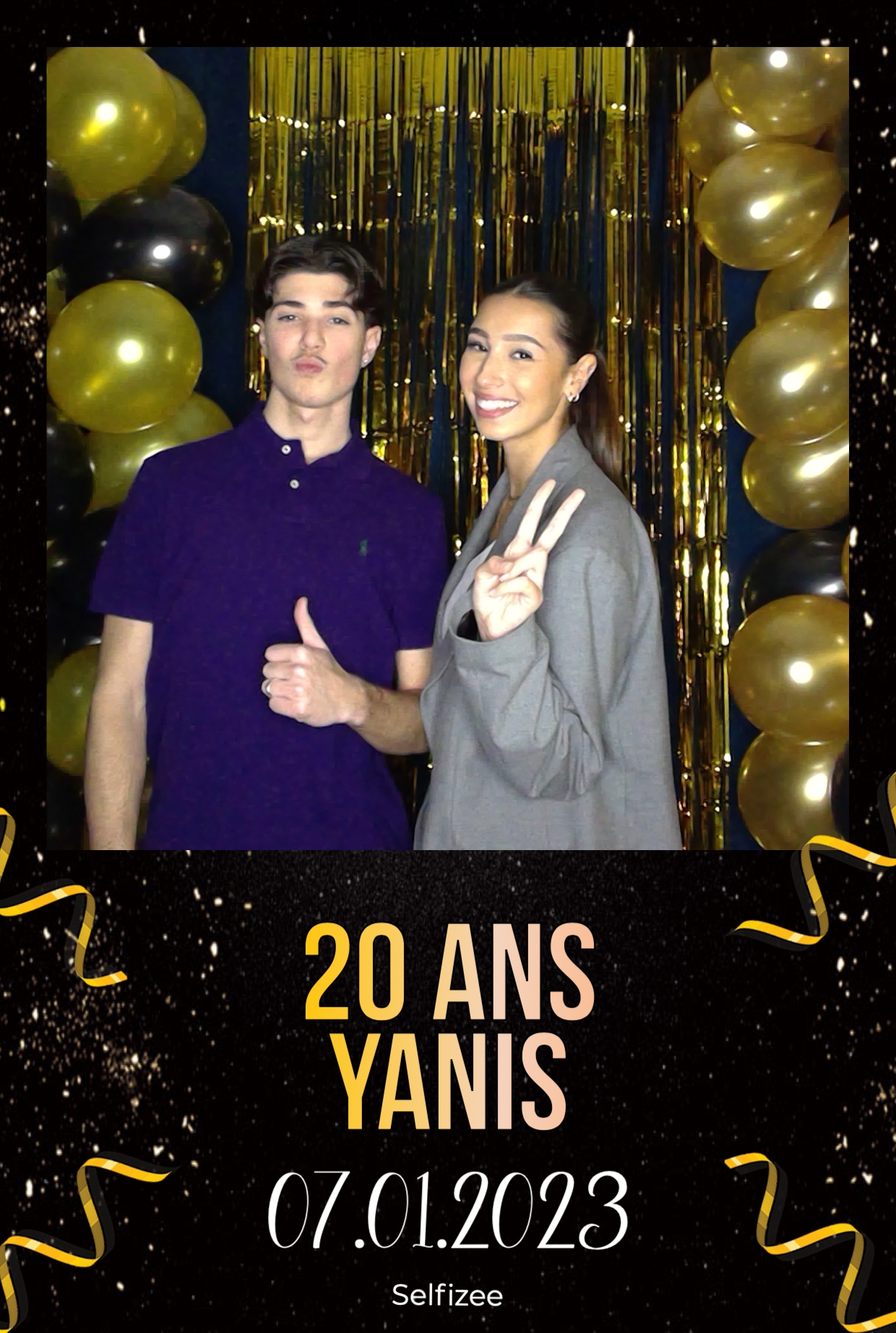 Location photobooth anniversaire, Aubervilliers, 20 ans, fête, amis