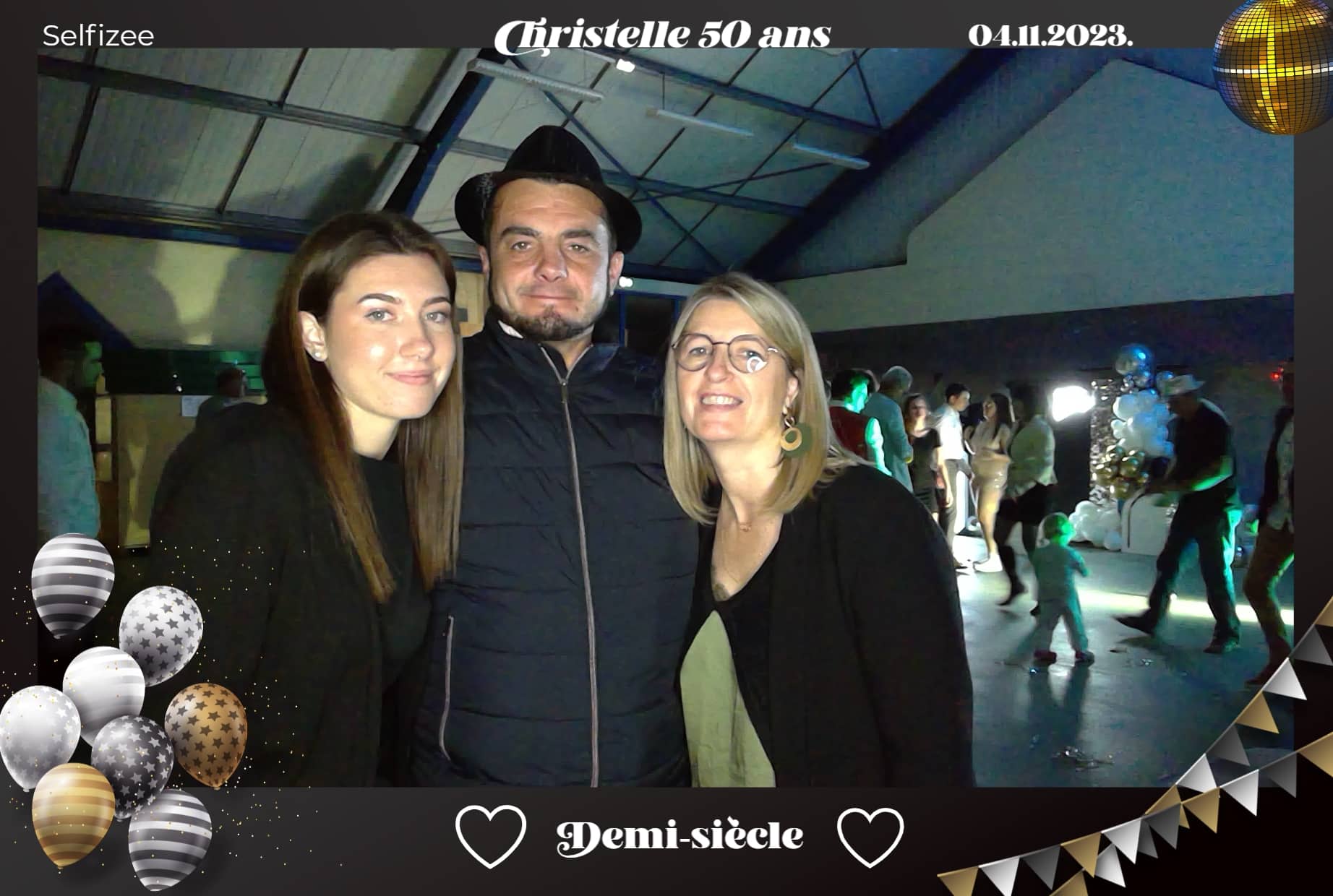 Anniversaire 50 ans avec le photobooth à Amiens