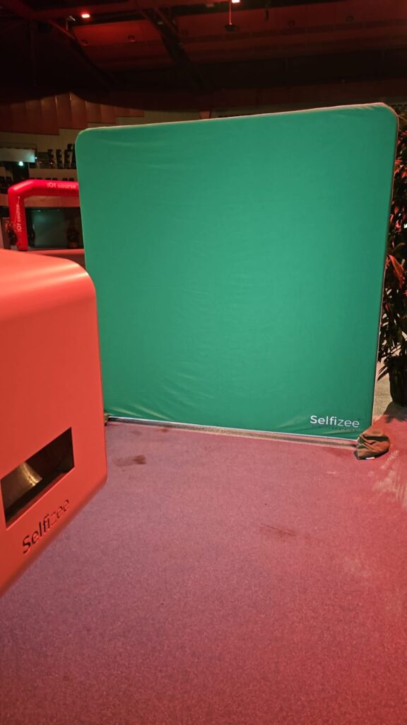 Installation photobooth à l'événement des vœux du Maire au Mans