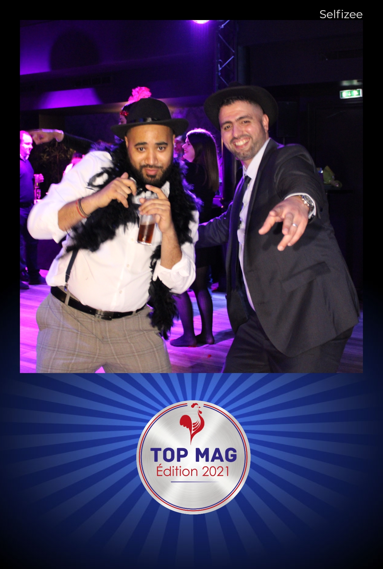 Soirée d'entreprise avec un photobooth